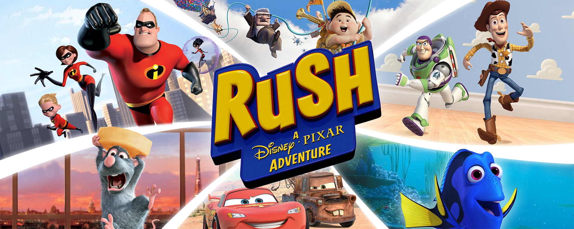 Rush: A Disney-Pixar Adventure [Xbox One] - купить в Минске, цены