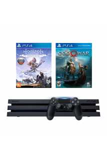 PlayStation 4 Pro 1TB + Horizon: Zero Dawn Complete Edition + God of War
