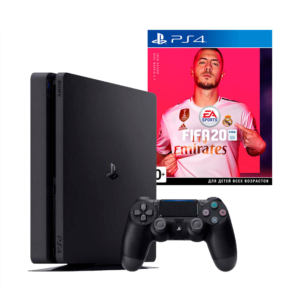 PlayStation 4 Slim 1TB + FIFA 20 - купить в Минске, цены