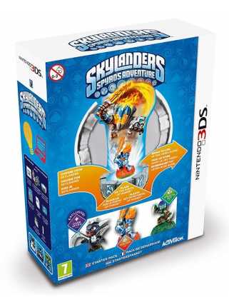 Skylanders: Spyro's Adventure Стартовый набор: игровой портал, игра, фигурки: Dark Spyro, Ignitor, Stealth Elf [3DS]