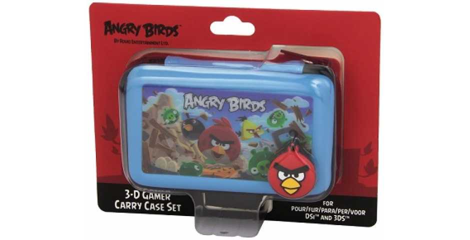 Чехол для приставки Nintendo 3DS DSI ANGRY BIRDS (синий)