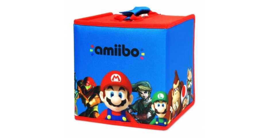 HORI 'amiibo' Чехол для фигурок  (8 Figure Travel Case Mario and Friends)