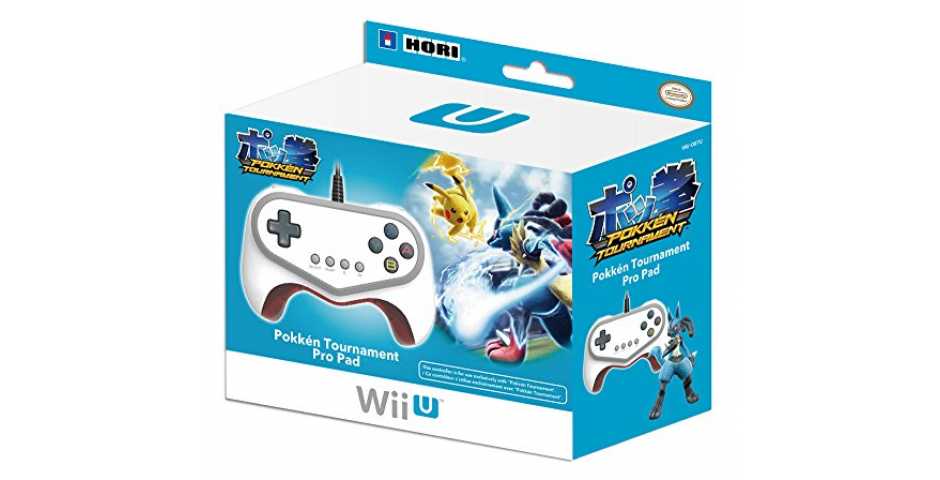 HORI Pokken Tournament Pro Pad Limited Edition геймпад для Nintendo Wii U