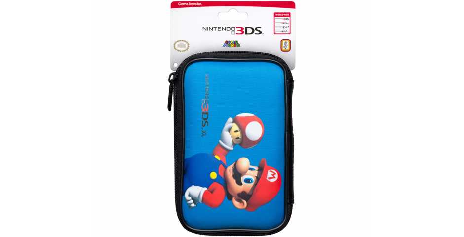 Чехол для Nintendo 3DS XL Марио Гриб  (черный)