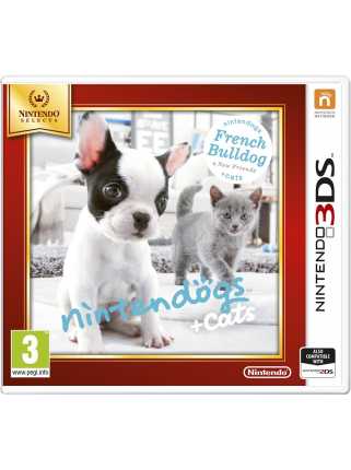 Nintendogs+cats: Французский бульдог и новые друзья (Nintendo Selects) [3DS]