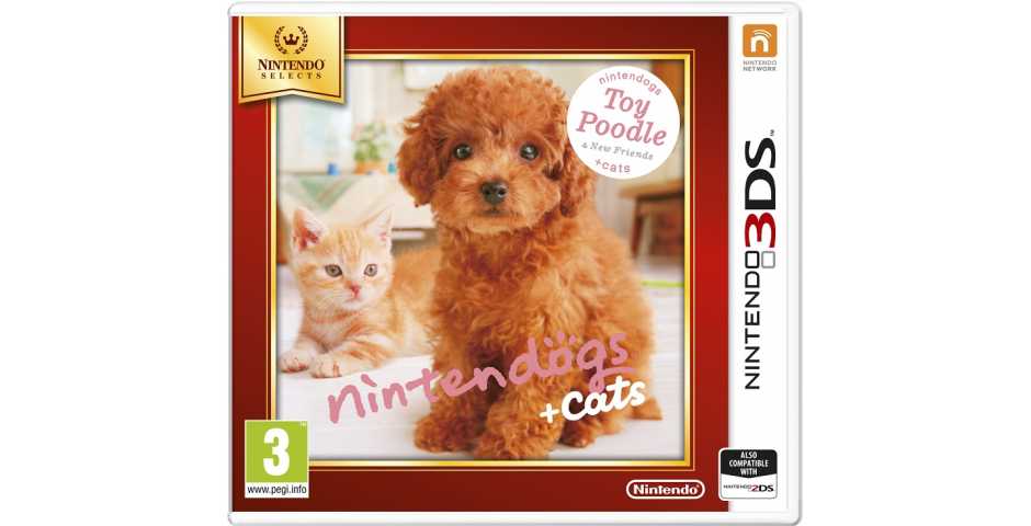 Nintendogs+cats: Карликовый пудель и новые друзья (Nintendo Selects) [3DS]