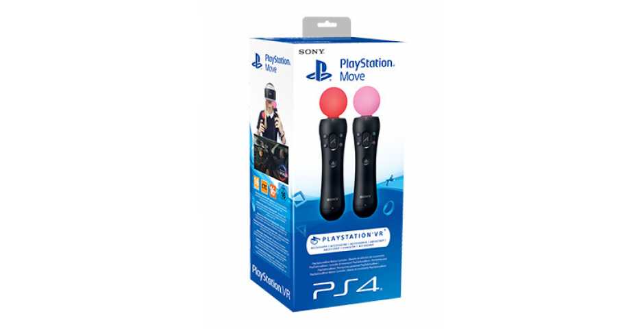 Набор контроллеров PlayStation Move (2-pack)