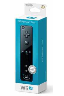 Контроллер Remote Plus чёрный (со встроенным Wii Motion)