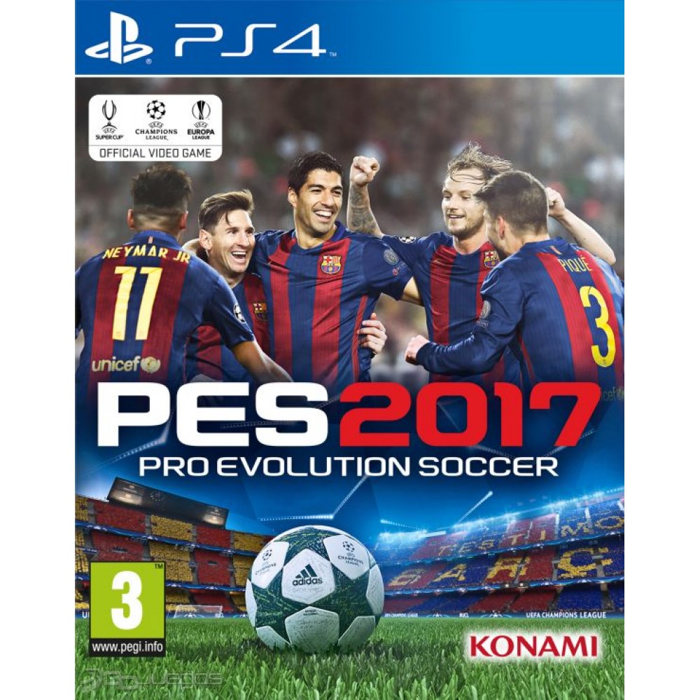 Pro Evolution Soccer 2017 (PES 2017) [PS4] - заказать игру в  интернет-магазине по доступной цене.