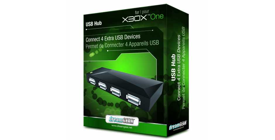 DreamGEAR Xbox One 4 Port USB Hub