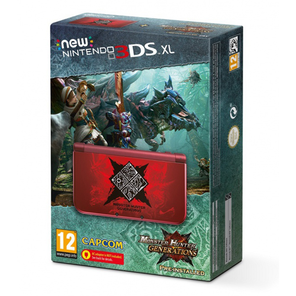 Заказать New Nintendo 3ds Xl Monster Hunter Generations Edition в