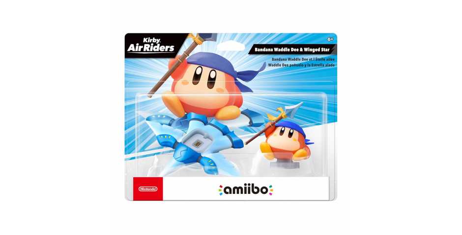 Фигурка amiibo - Bandana Waddle Dee & Winged Star (коллекция Kirby Air Riders)