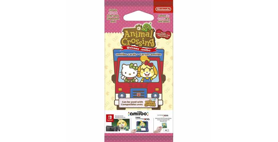 Карты amiibo - Animal Crossing: New Leaf (Sanrio Collaboration Pack)