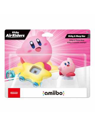 Фигурка amiibo - Kirby & Warp Star (коллекция Kirby Air Riders)
