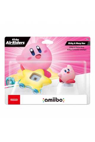 Фигурка amiibo - Kirby & Warp Star (коллекция Kirby Air Riders)