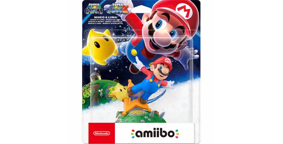 Фигурка amiibo - Mario and Luma (коллекция Super Mario Galaxy + Super Mario Galaxy 2)