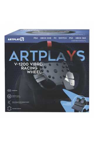 Руль Artplays V-1200 Vibro Premium Leather Edition