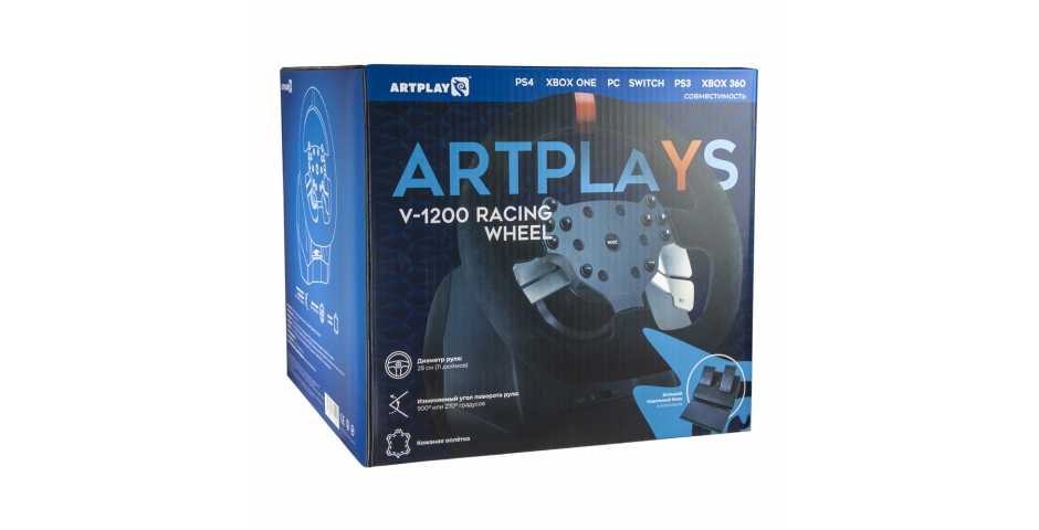 Руль Artplays V-1200 Premium Leather Edition