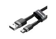 Кабель Baseus Cafule Cable USB для MicroUSB (2A, 3m, grey-black)
