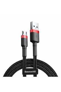 Кабель Baseus Cafule Cable USB для MicroUSB (1,5A, 2m, red-black)
