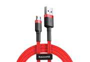 Кабель Baseus Cafule Cable USB для MicroUSB (1,5A, 2m, red-red)