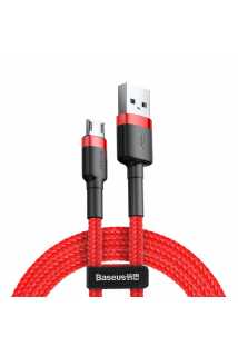 Кабель Baseus Cafule Cable USB для MicroUSB (1,5A, 2m, red-red)