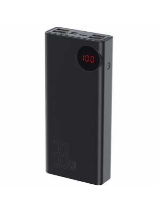Внешний аккумулятор Baseus Mulight Quick Charge Power Bank (черный)