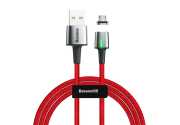 Кабель Baseus Zinc Magnetic Cable USB для MicroUSB (красный)