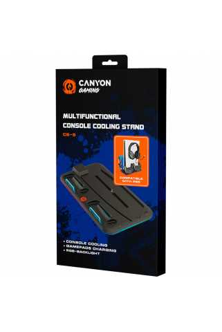 Многофункциональная подставка Canyon CS-5 (CND-CSPS5B) [PS5]
