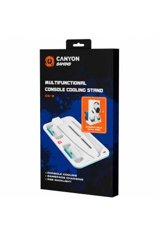 Многофункциональная подставка Canyon CS-5 (CND-CSPS5W) [PS5]