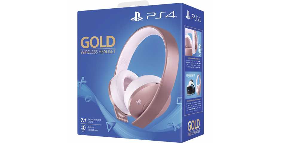 Гарнитура Gold Wireless Headset (Rose Gold)