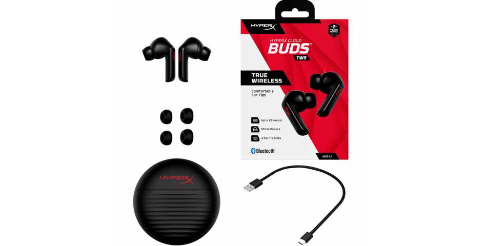 Наушники HyperX Cloud Buds TWS (Black)