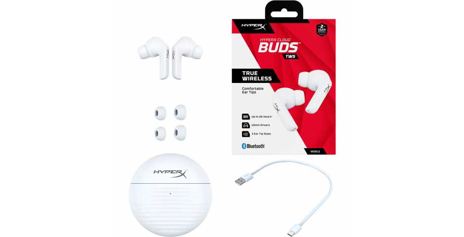 Наушники HyperX Cloud Buds TWS (White)