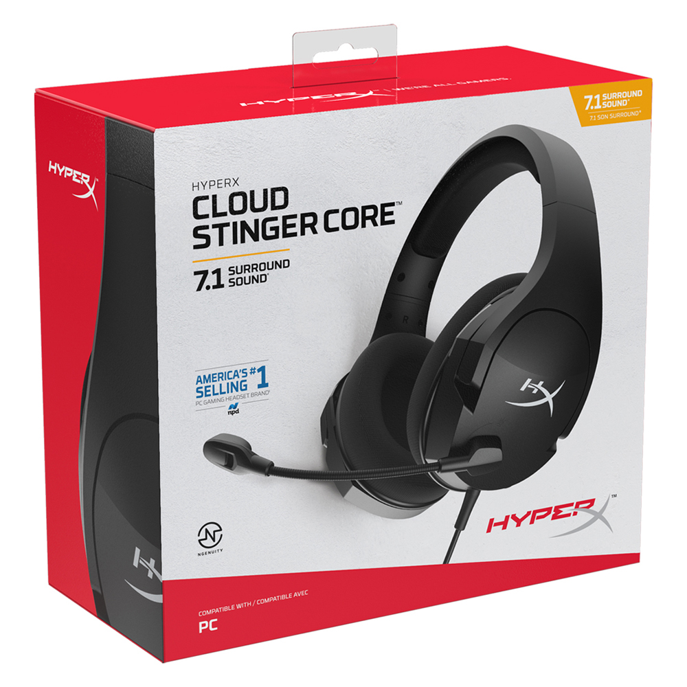 Гарнитура HyperX Cloud Stinger Core (7.1) - купить в Минске, цены