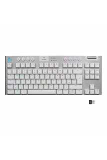 Клавиатура Logitech G915 TKL (GL Tactile, White, RUS)