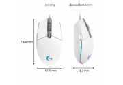 Мышь Logitech G102 LIGHTSYNC (White)