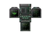 Приборная панель + дисплеи MOZA FMP18 Panel Bundle