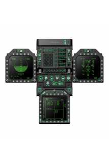 Приборная панель + дисплеи MOZA FMP18 Panel Bundle