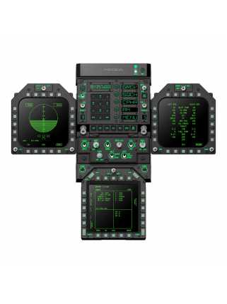 Приборная панель + дисплеи MOZA FMP18 Panel Bundle