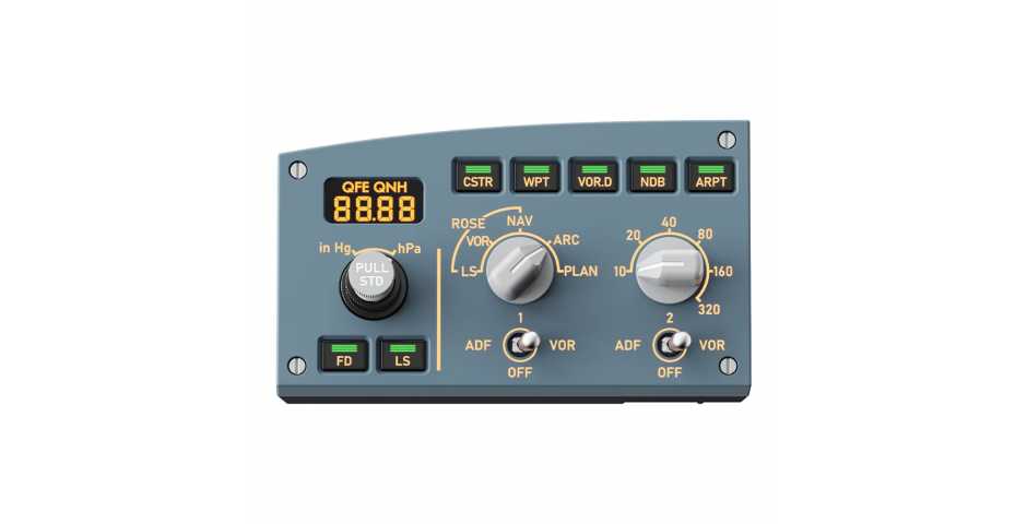Блок управления MOZA MA3F Electronic Flight Control Module (левый)