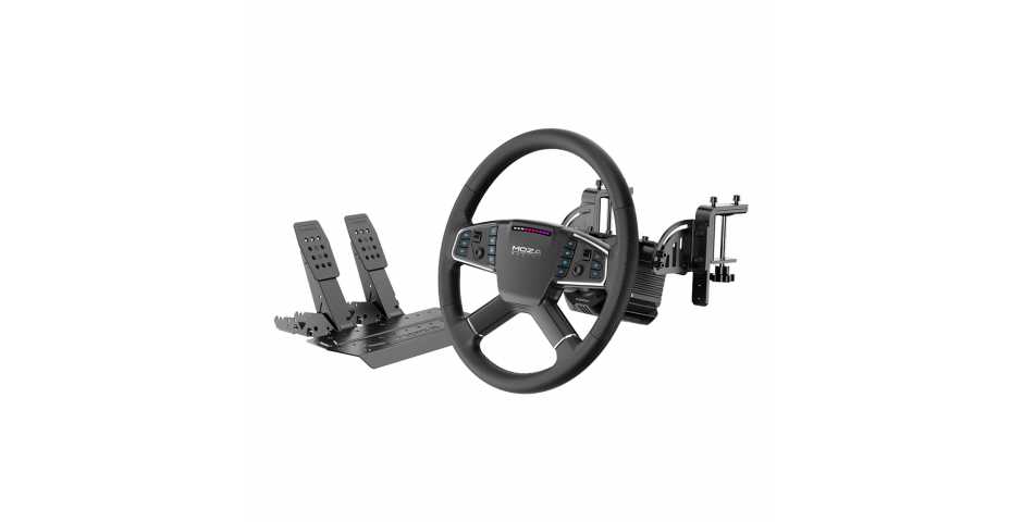 MOZA R5 Pro Truck Bundle (база + руль + педали)