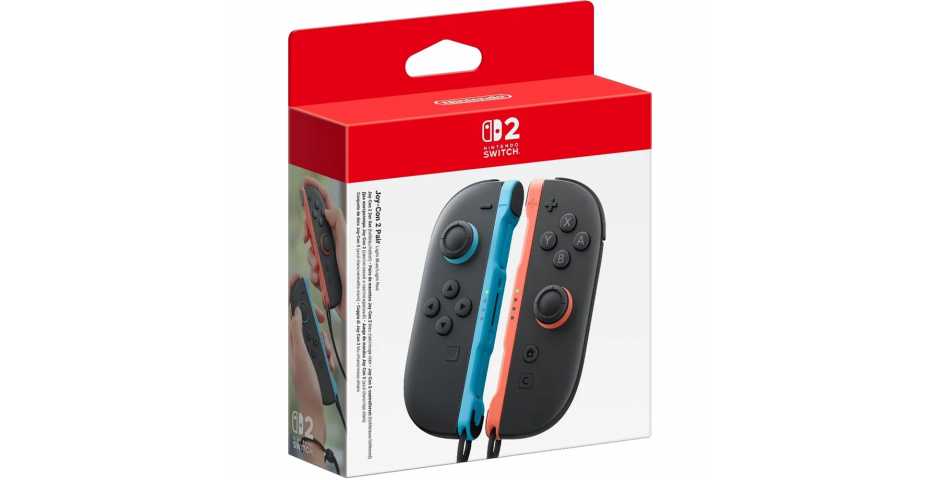 Контроллеры Joy-Con 2 (L)/(R) Light Blue/Light Red для Nintendo Switch 2