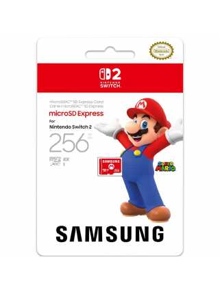 Карта памяти Samsung microSD Express для Nintendo Switch 2 [256GB]