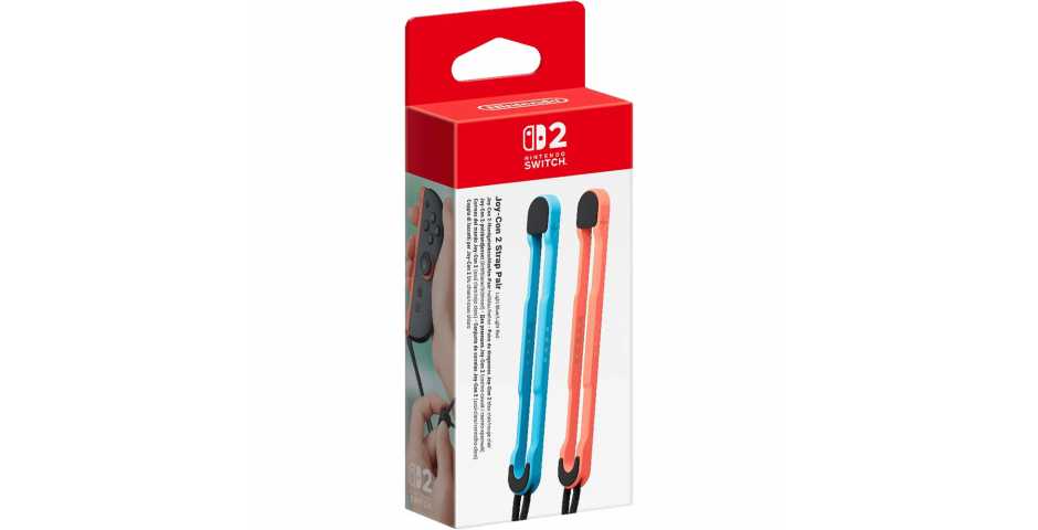 Ремешки Joy-Con 2 (Light Blue/Light Red)