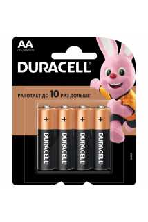 Батарейки Duracell (AA, 4 шт)