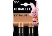 Батарейки Duracell LR03/MN2400 (AAA, 4 шт)