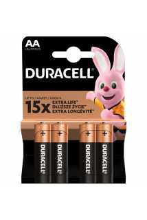 Батарейки Duracell LR6/MN1500 (AA, 4 шт)