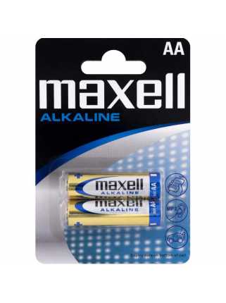 Батарейки Maxell Alkaline (AA, 2 шт)