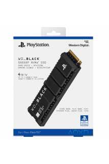 Твердотельный накопитель WD_Black SN850P (4TB) для PS5