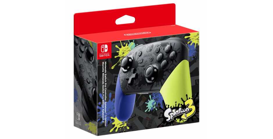 Контроллер Nintendo Switch Pro Controller - Splatoon 3 Edition